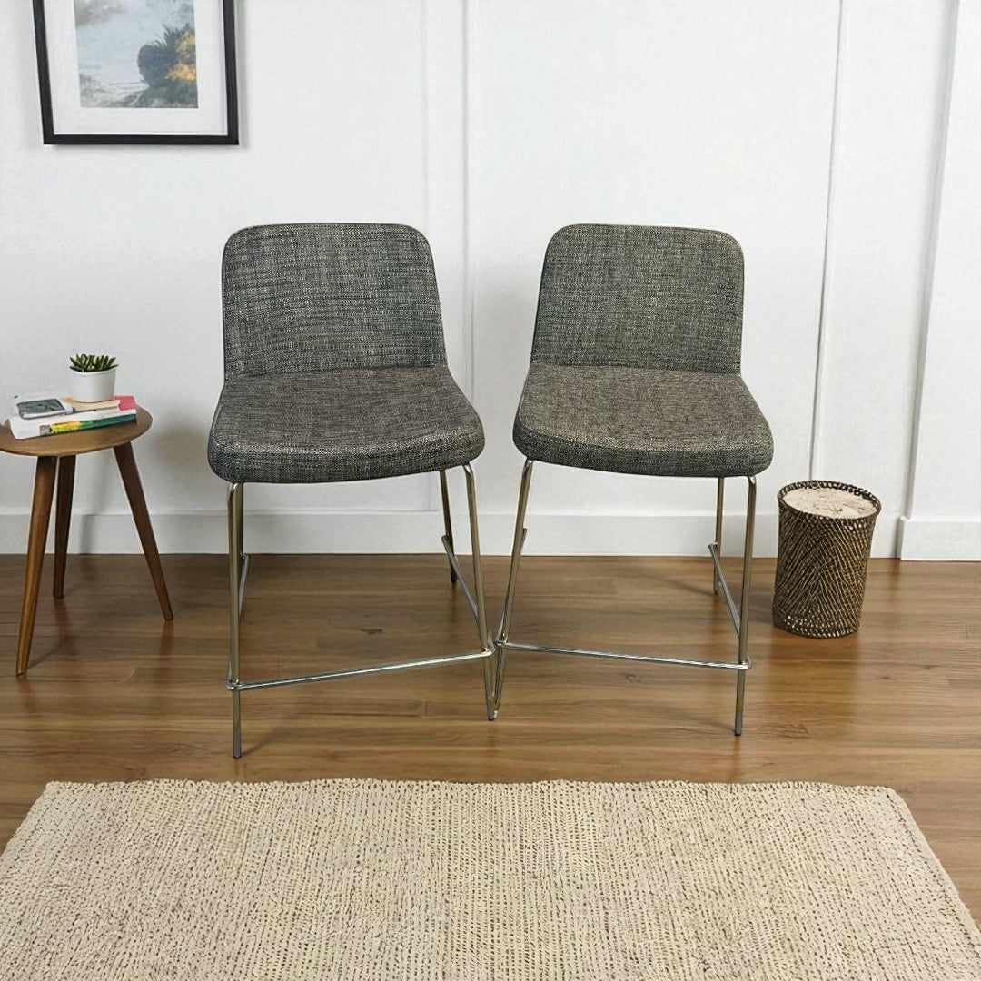 CB2 Charlie Counter Stool Set