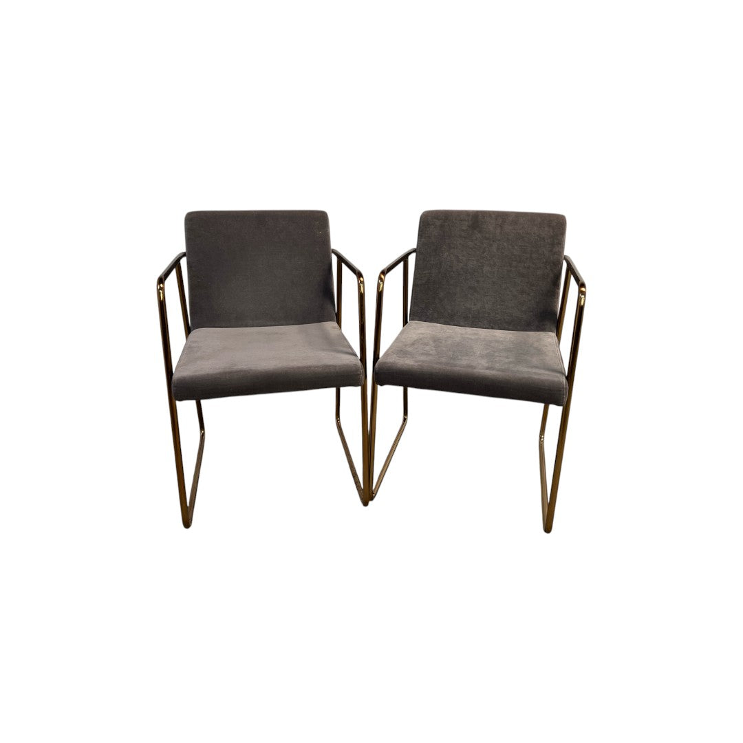 CB2 Rouka Dining Chair Set