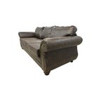 Canora Grey Macalla Faux Leather Sofa
