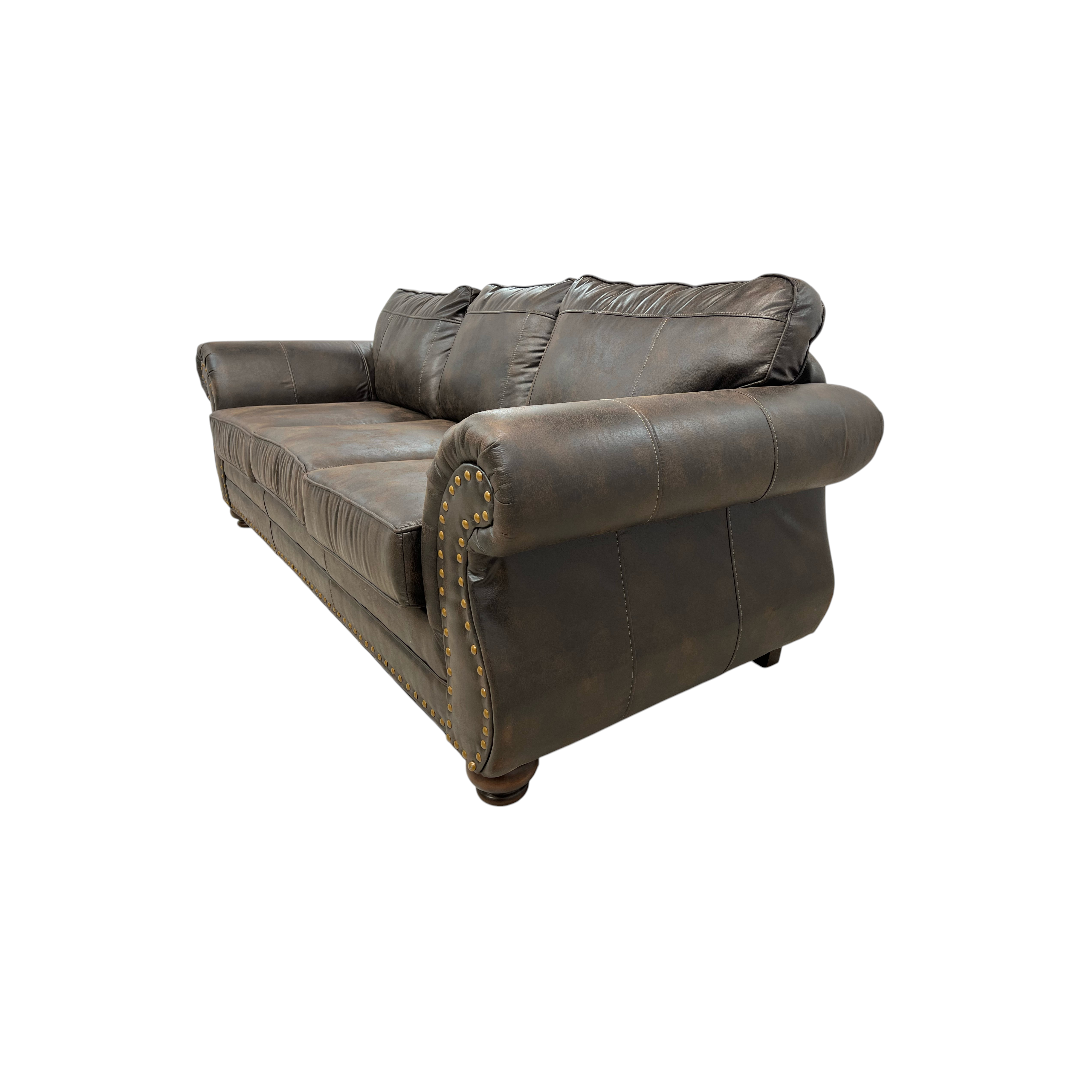 Canora Grey Macalla Faux Leather Sofa