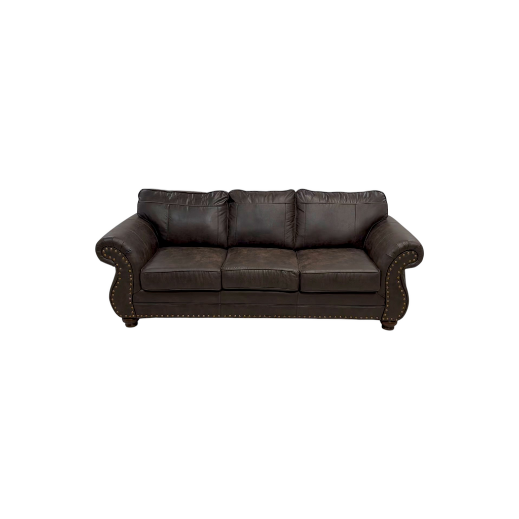 Canora Grey Macalla Faux Leather Sofa