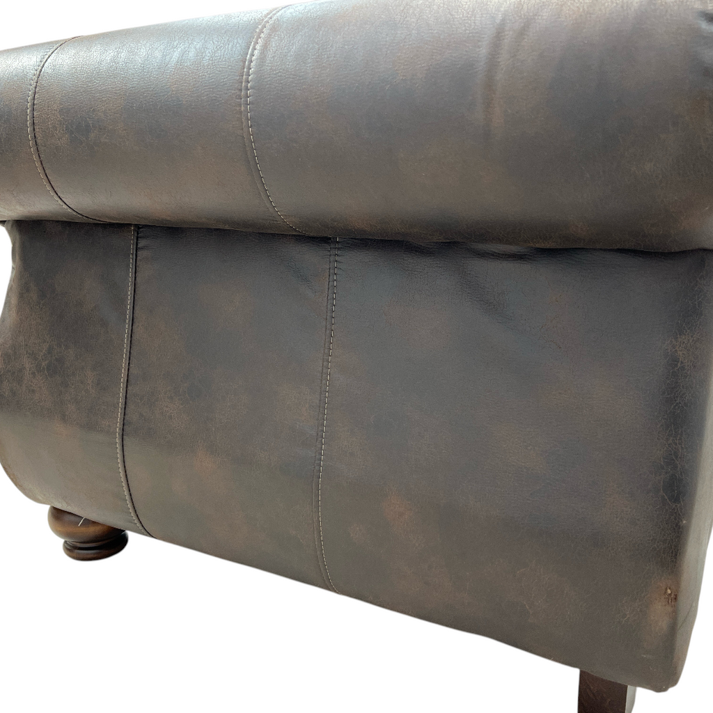 Canora Grey Macalla Faux Leather Sofa