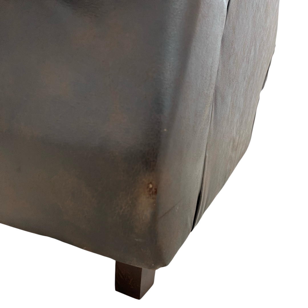 Canora Grey Macalla Faux Leather Sofa