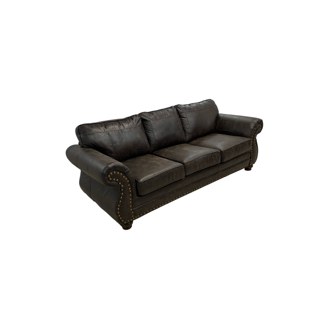 Canora Grey Macalla Faux Leather Sofa