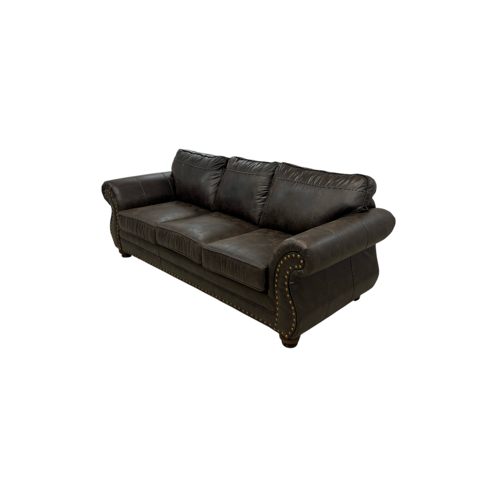 Canora Grey Macalla Faux Leather Sofa