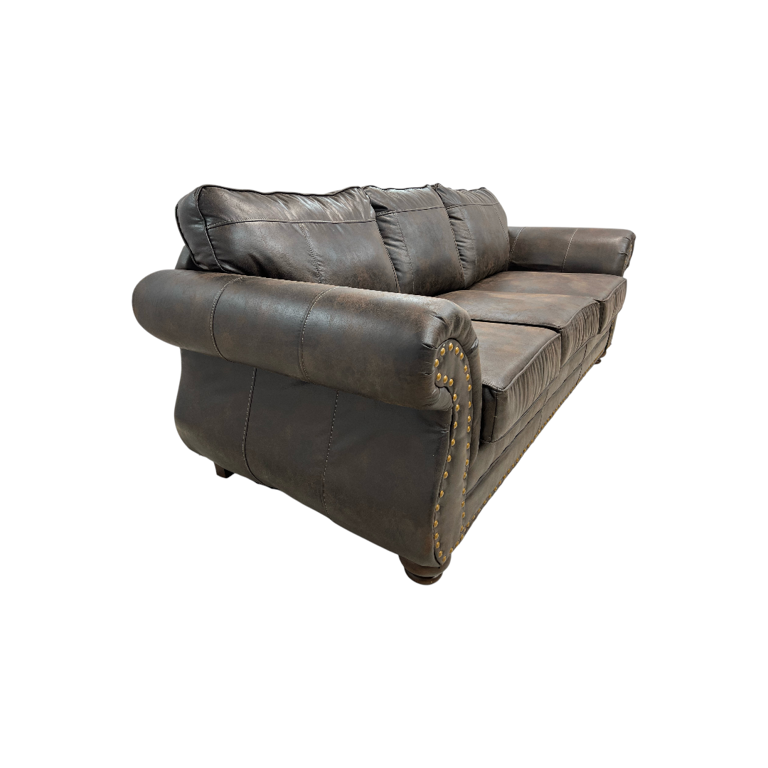 Canora Grey Macalla Faux Leather Sofa