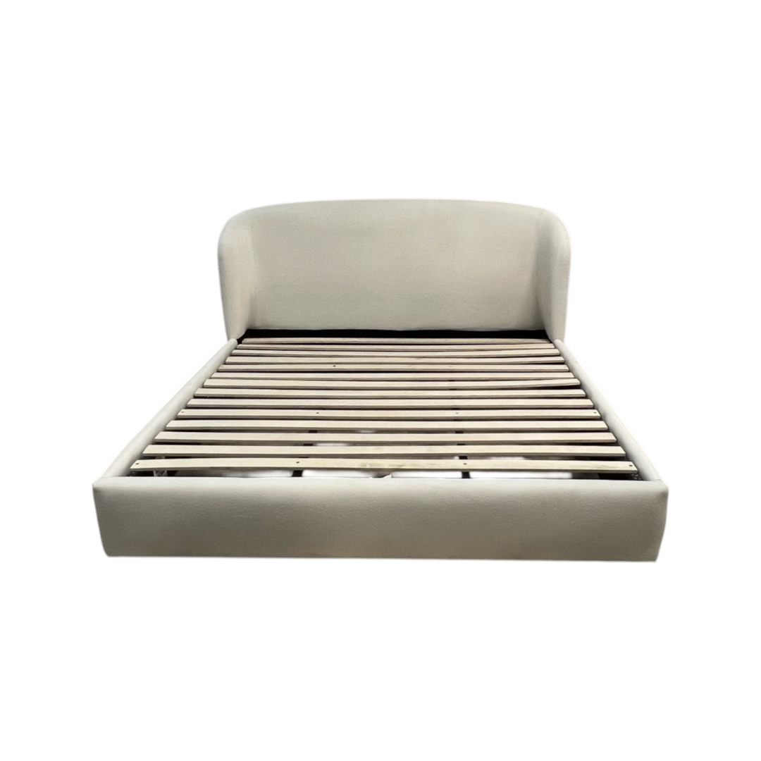 Castlery Auburn Performance Bouclé Storage King Size Bed