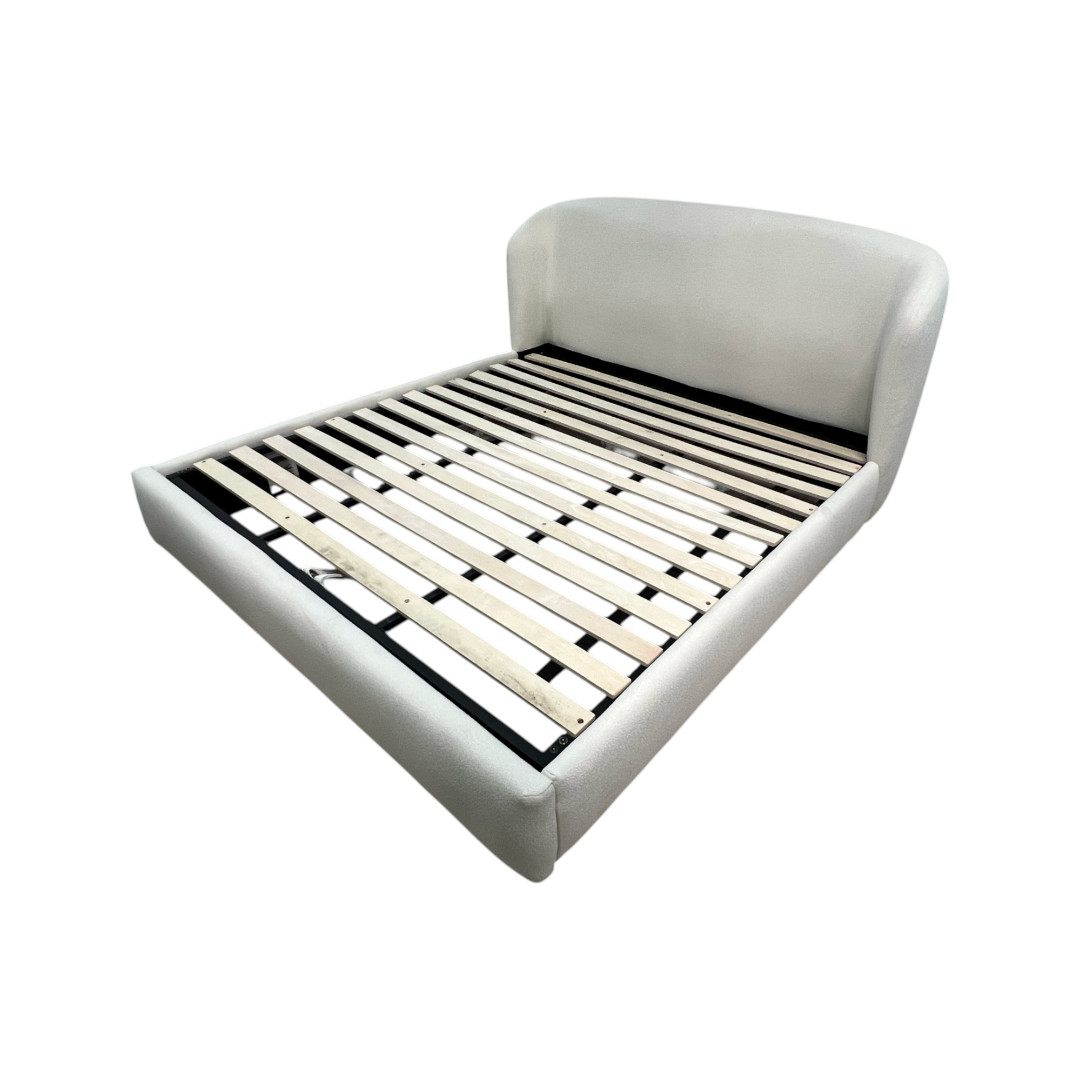 Castlery Auburn Performance Bouclé Storage King Size Bed