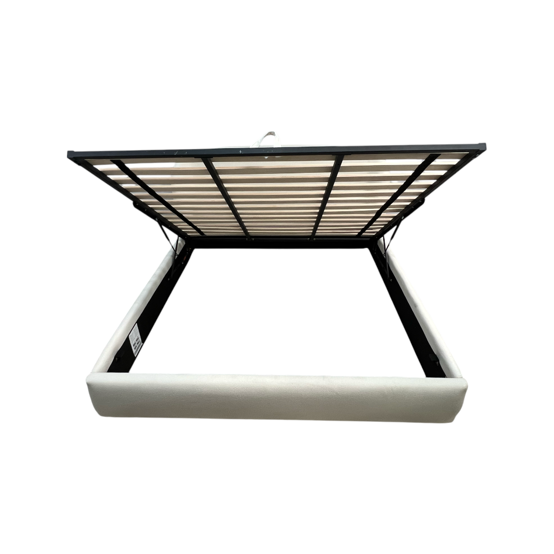 Castlery Auburn Performance Bouclé Storage King Size Bed