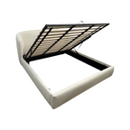 Castlery Auburn Performance Bouclé Storage King Size Bed