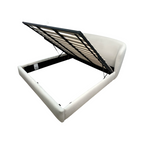 Castlery Auburn Performance Bouclé Storage King Size Bed