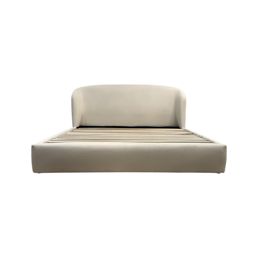 Castlery Auburn Performance Bouclé Storage King Size Bed