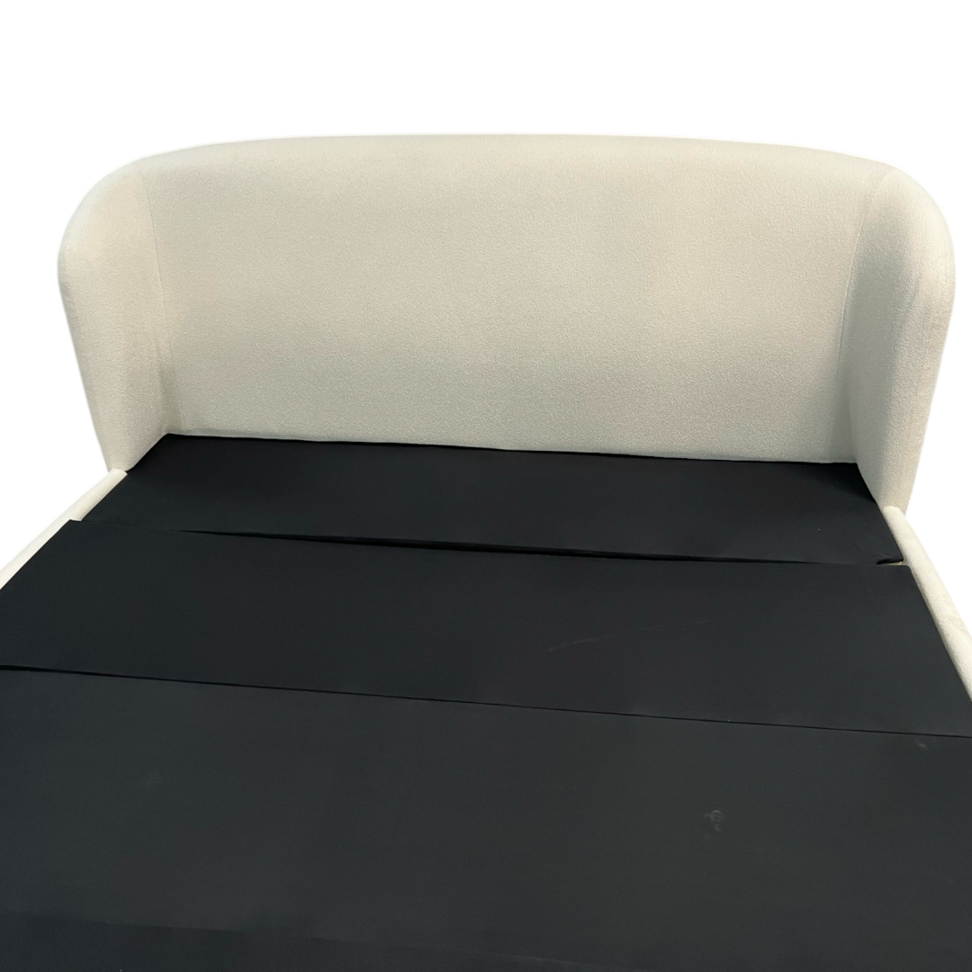 Castlery Auburn Performance Bouclé Storage King Size Bed