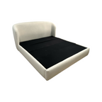 Castlery Auburn Performance Bouclé Storage King Size Bed