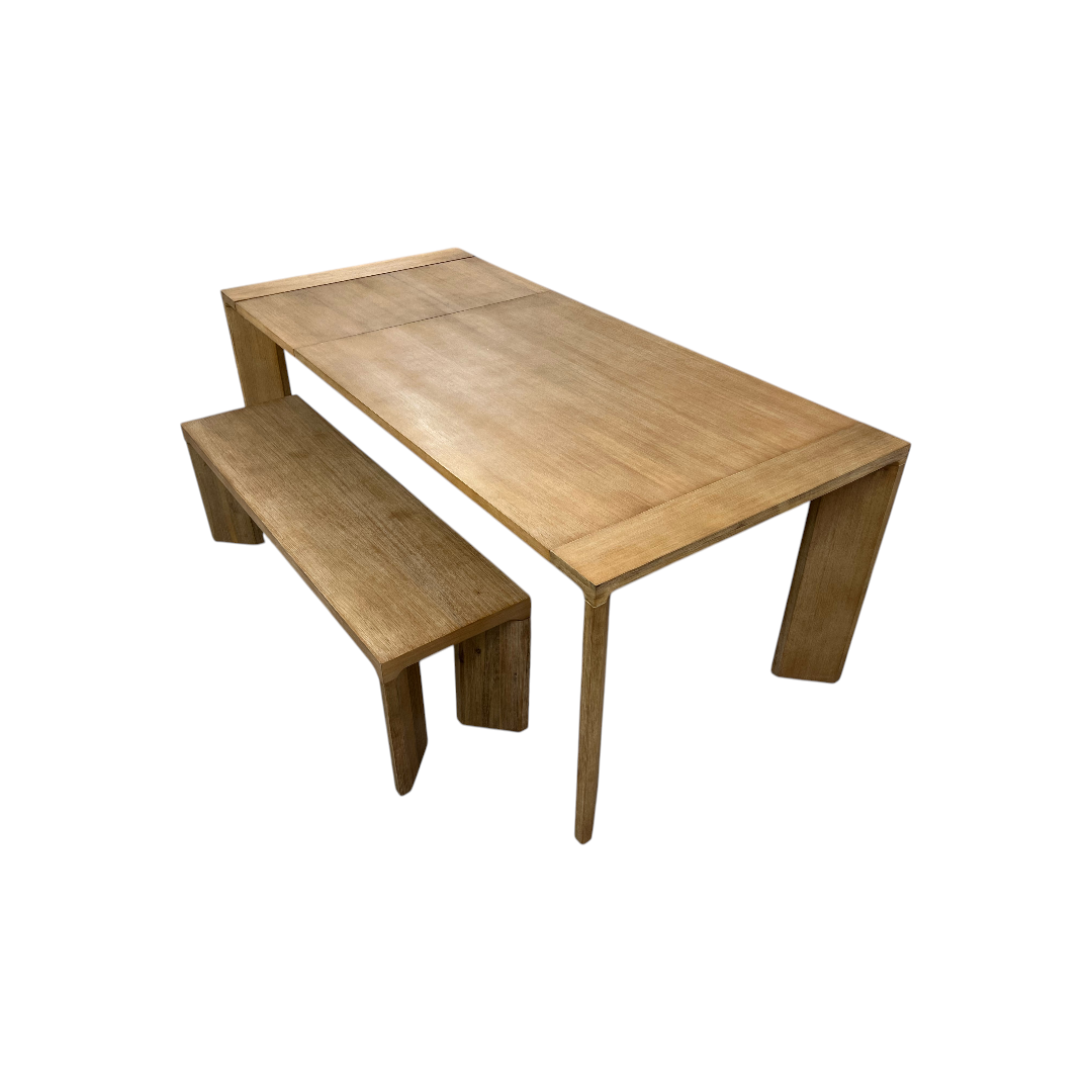 Castlery Casa Extendable Dining Table and Bench