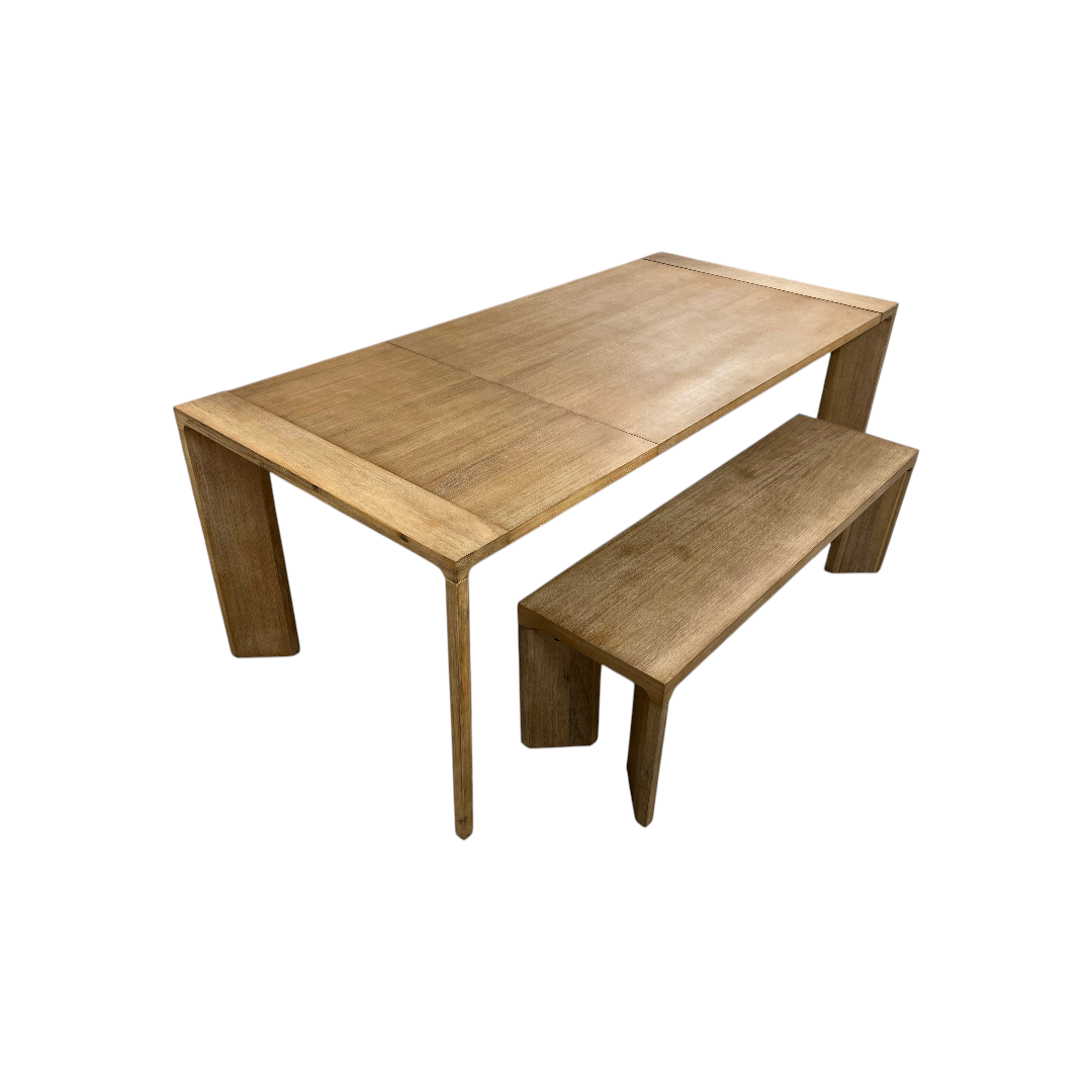 Castlery Casa Extendable Dining Table and Bench