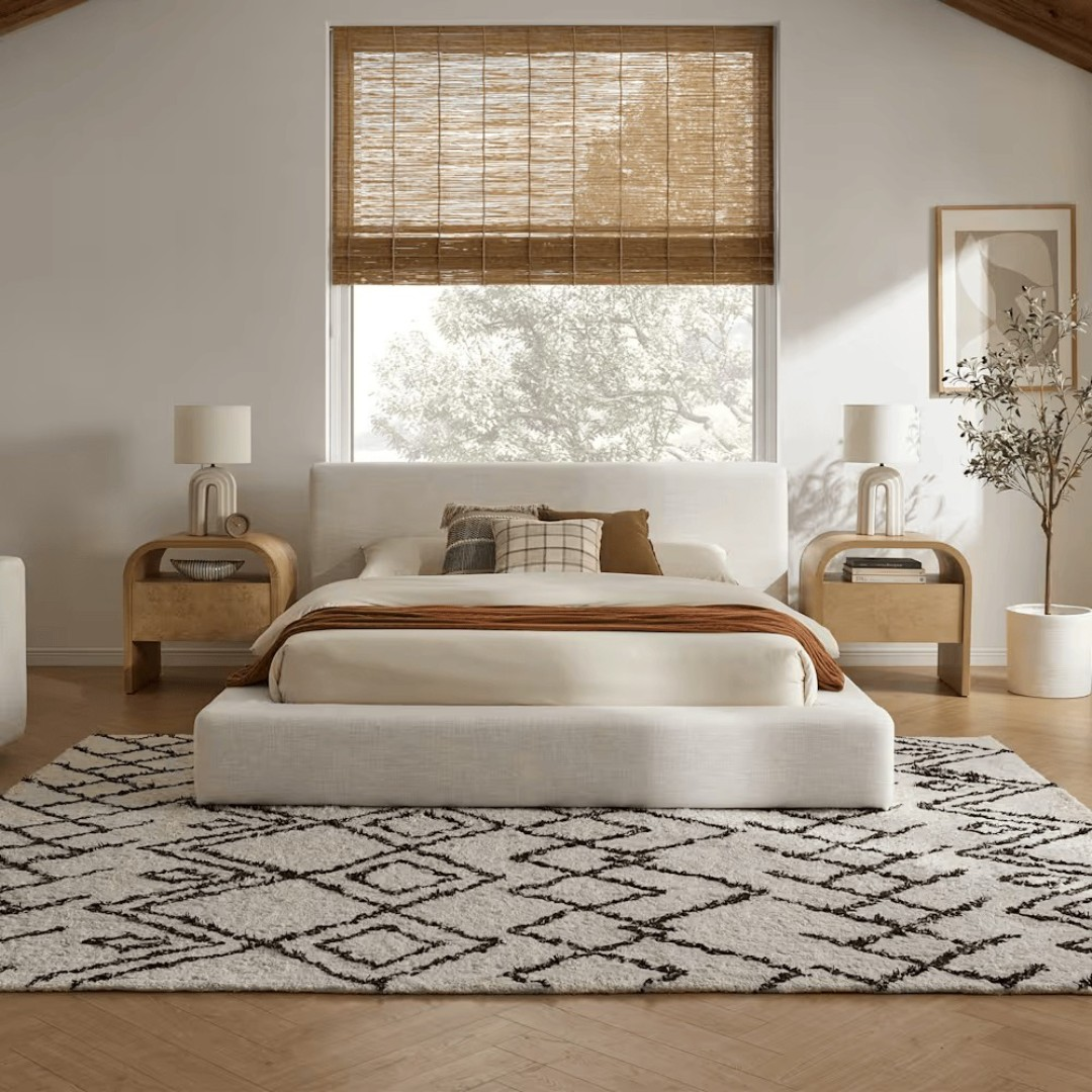 Castlery Dawson Queen Bed - Beach Linen