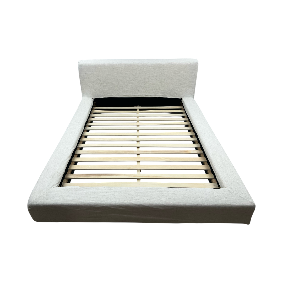 Castlery Dawson Queen Bed - Beach Linen