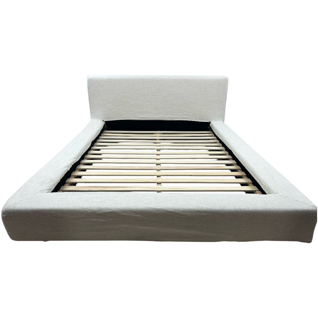 Castlery Dawson Queen Bed - Beach Linen