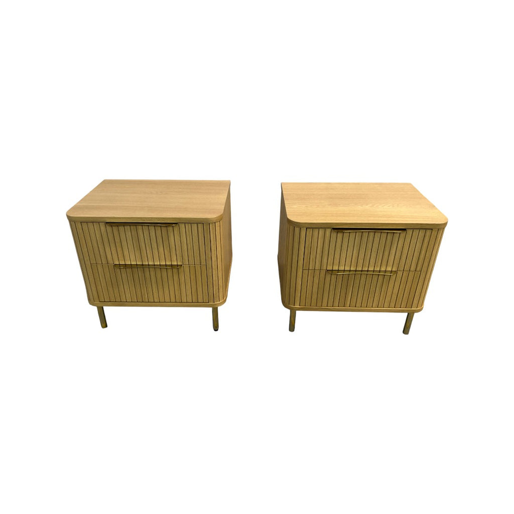 Castlery Harper 2-Drawer Nightstand Set