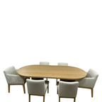 Castlery Harper Dining Table With Elliot Chair Set