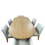 Castlery Harper Dining Table With Elliot Chair Set