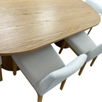 Castlery Harper Dining Table With Elliot Chair Set