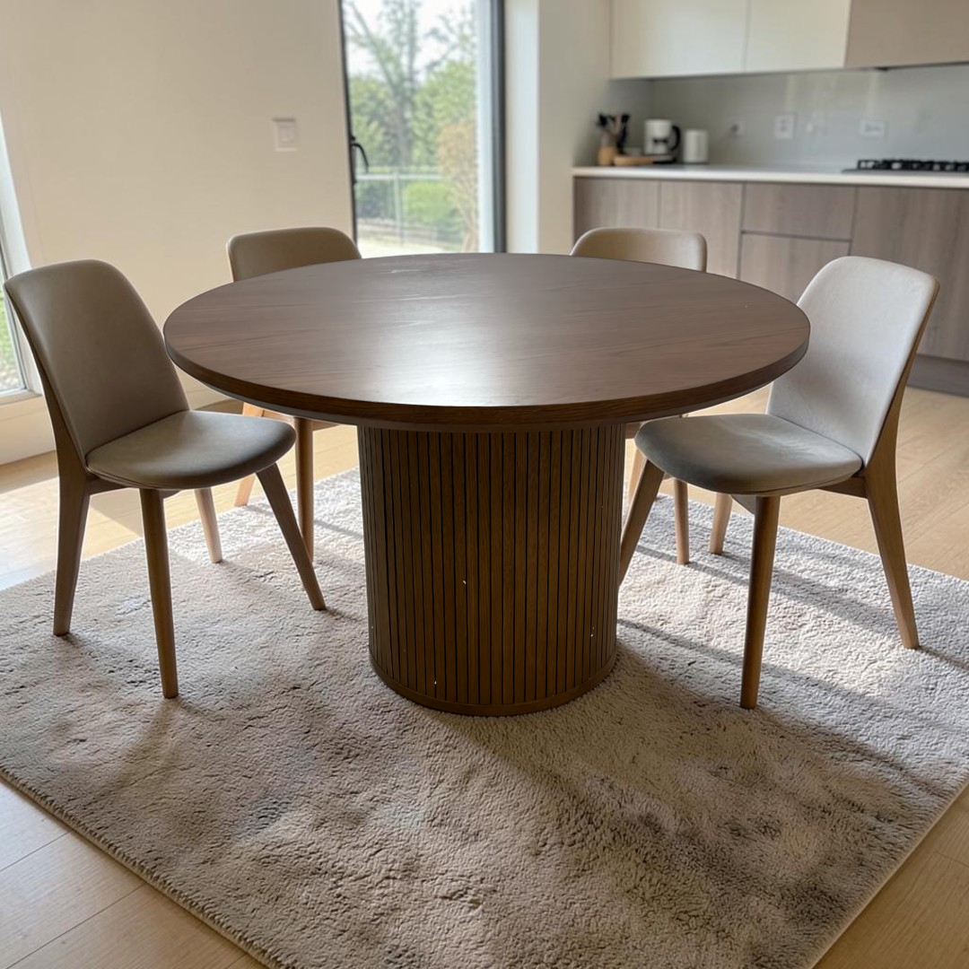 Castlery Harper Round Dining Table - 4 Seater