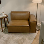 Castlery Jonathan Leather Right Arm Sofa