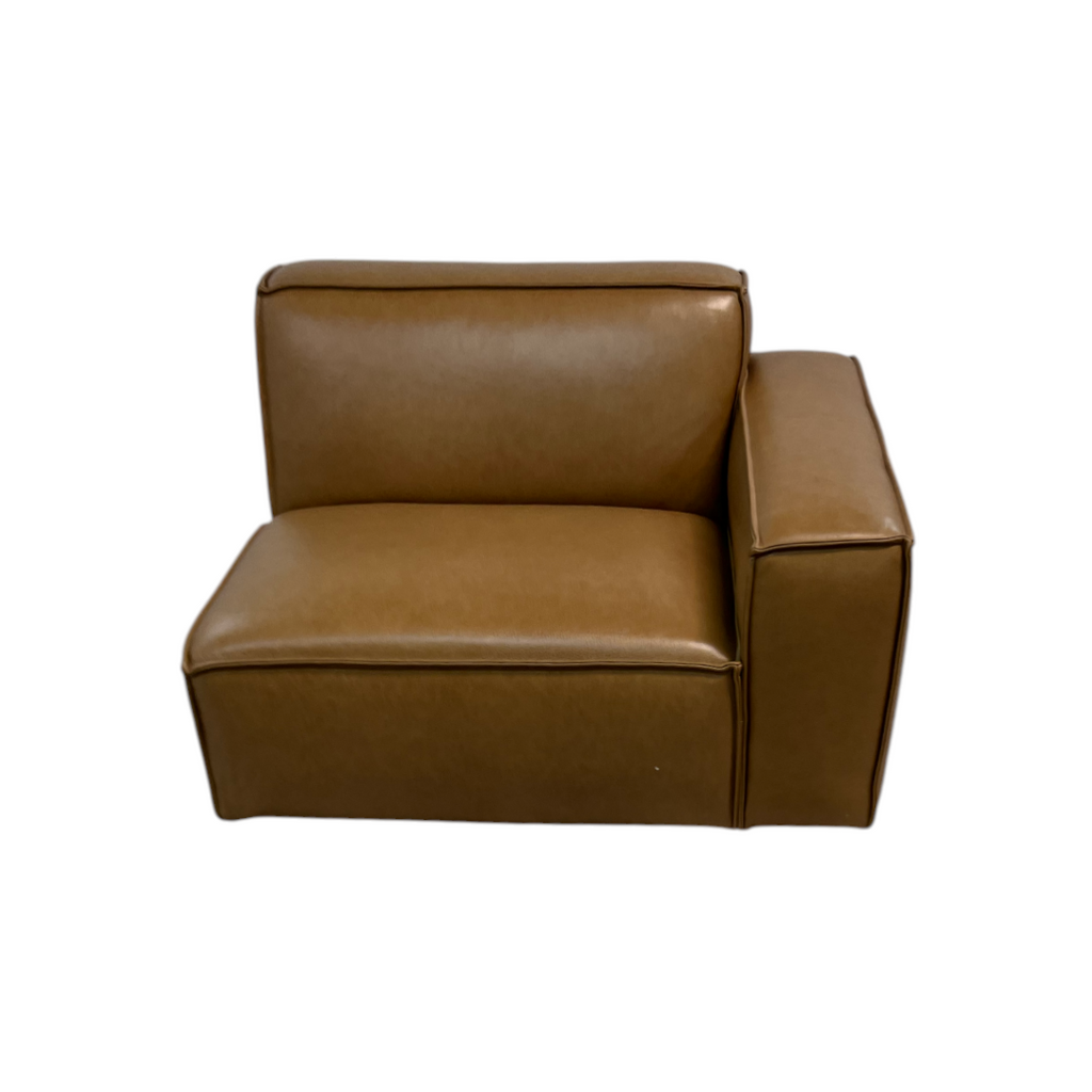Castlery Jonathan Leather Right Arm Sofa