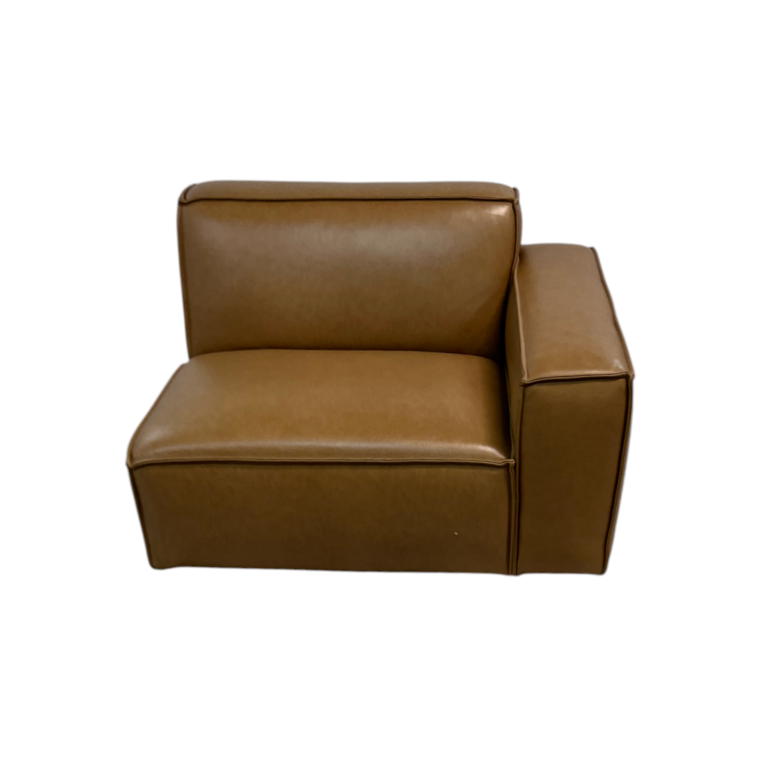 Castlery Jonathan Leather Right Arm Sofa