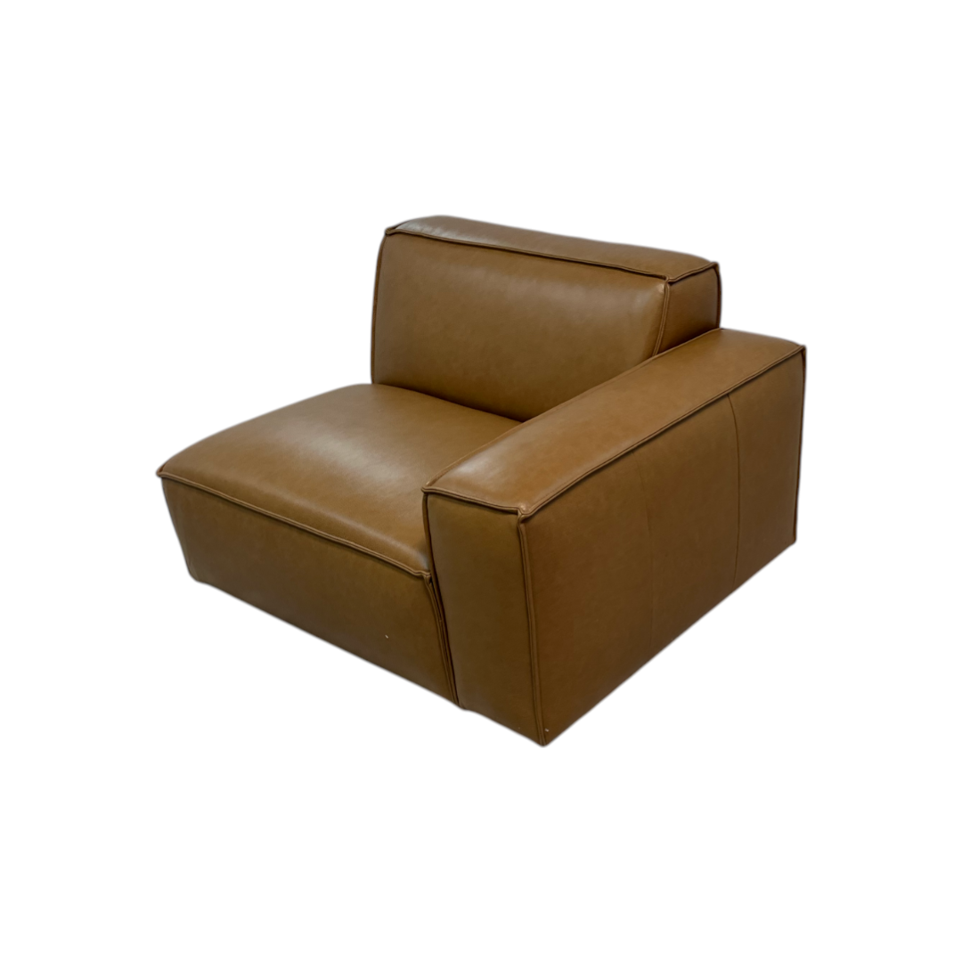 Castlery Jonathan Leather Right Arm Sofa