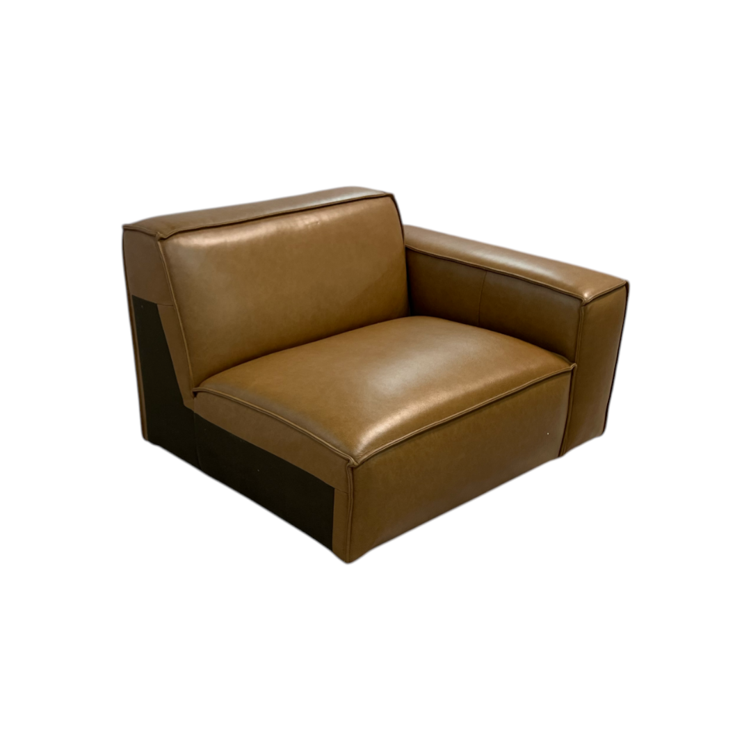 Castlery Jonathan Leather Right Arm Sofa