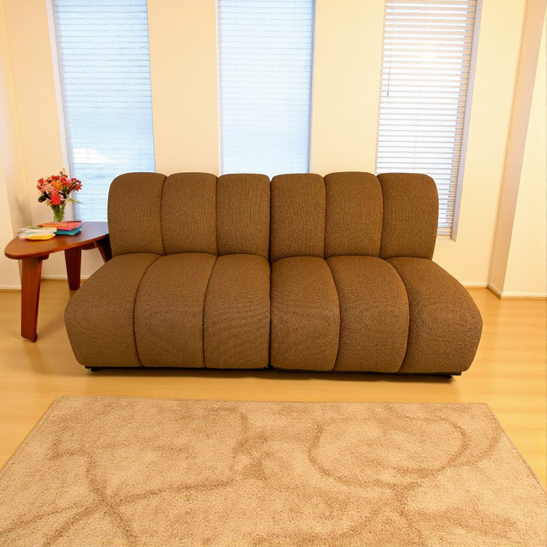 Castlery Marlow Performance Bouclé Armless 2 Seater Sofa