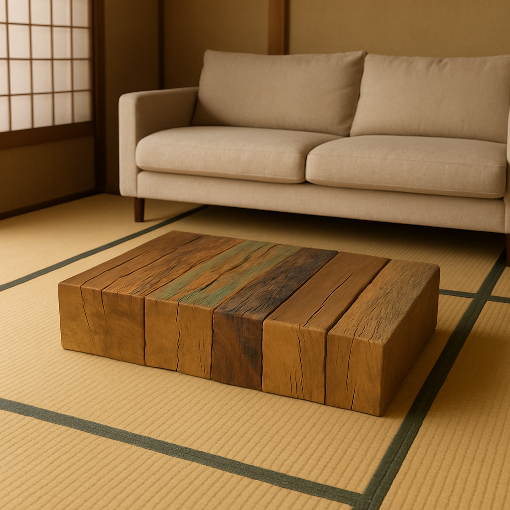 MaximaHouse Kift Solid Wood Coffee Table