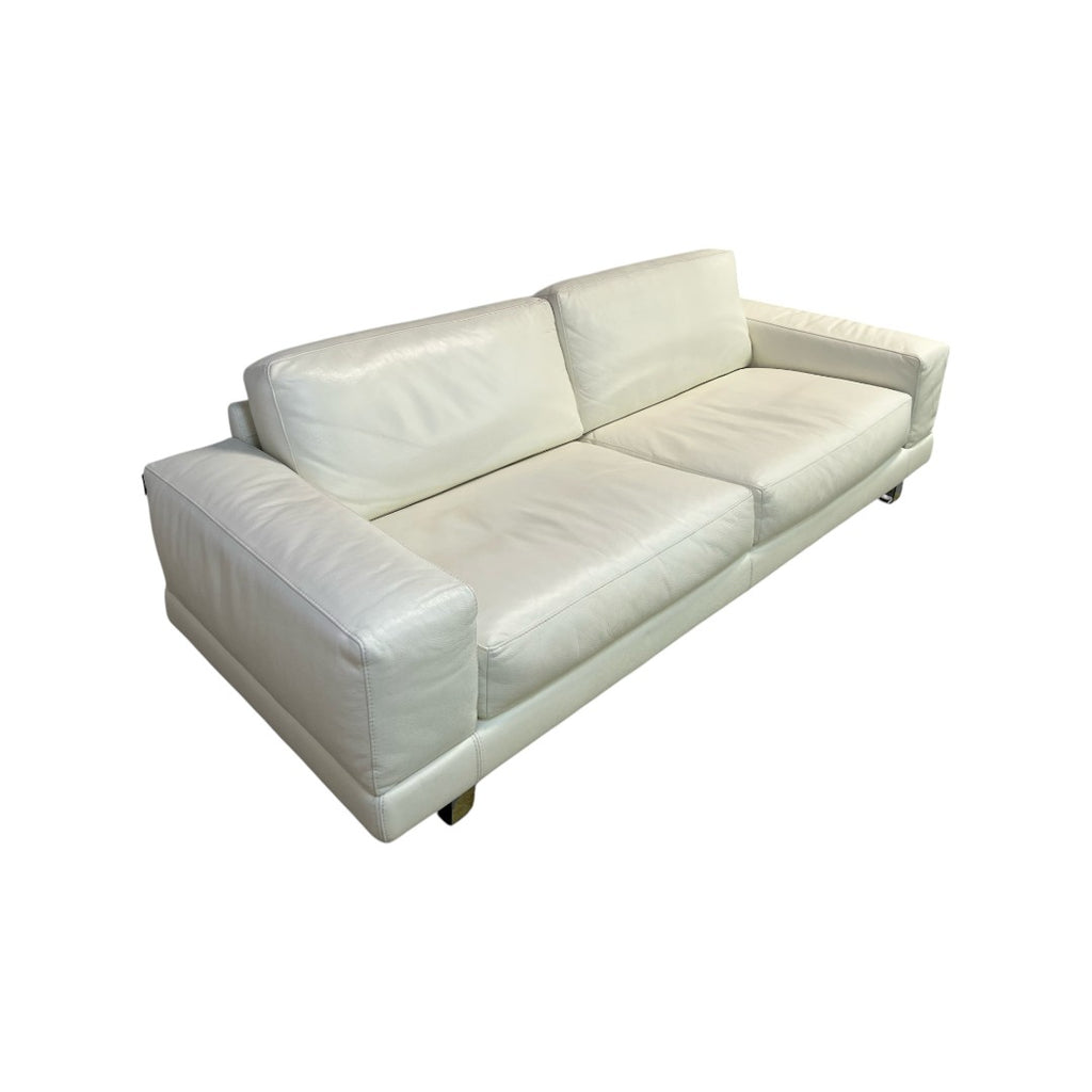 Chateau d'Ax Leather Sofa