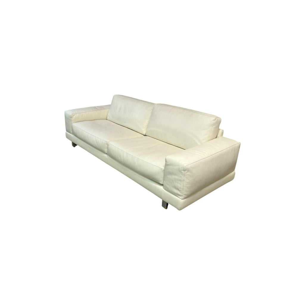 Chateau d'Ax Leather Sofa