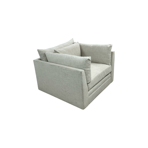 Classic Home Audrey Upholstered Swivel Armchair Set of 2, image 12