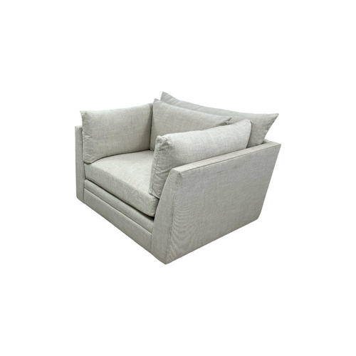 Classic Home Audrey Upholstered Swivel Armchair Set of 2, image 13