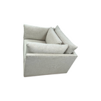 Classic Home Audrey Upholstered Swivel Armchair Set of 2