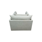 Classic Home Audrey Upholstered Swivel Armchair Set of 2