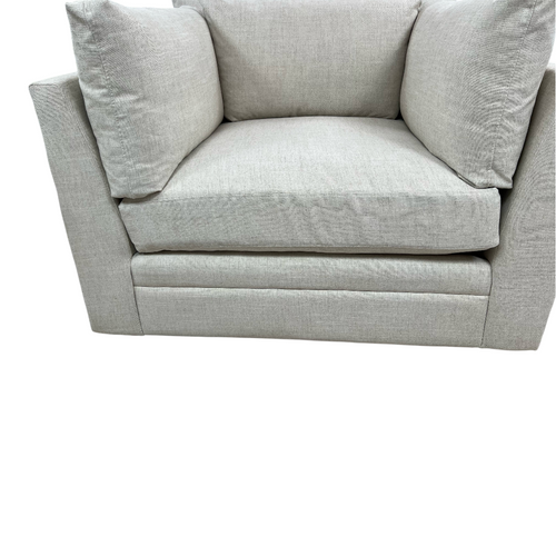 Classic Home Audrey Upholstered Swivel Armchair Set of 2, image 17
