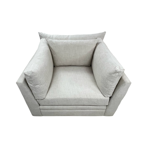 Classic Home Audrey Upholstered Swivel Armchair Set of 2, image 7