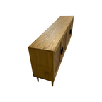 Classic Home Solid Wood 4 - Door Sideboard