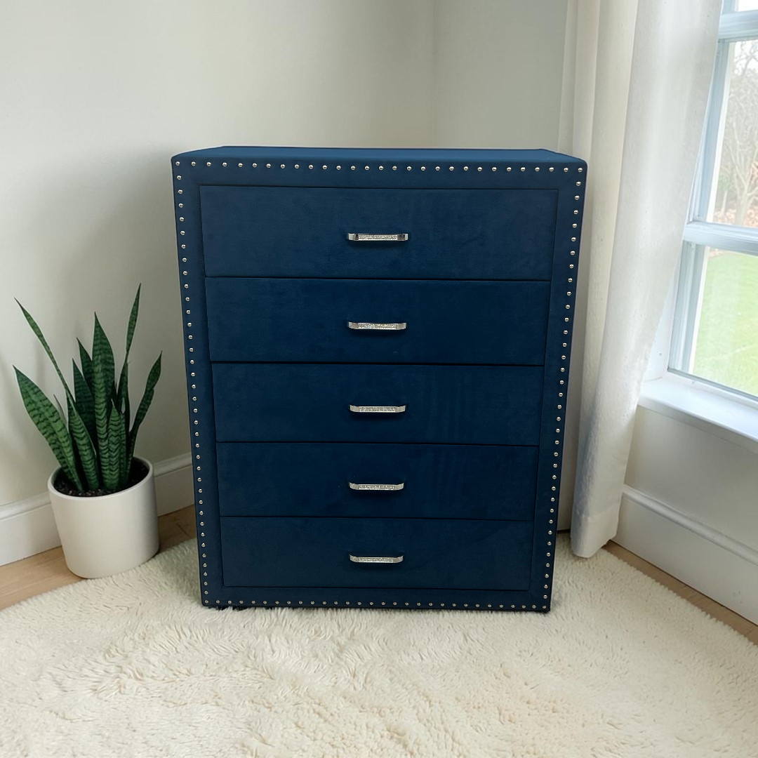 Coaster Furniture Melody 5-drawer Bedroom Chest Pacific Blue