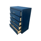 Coaster Furniture Melody 5-Drawer Bedroom Chest Pacific Blue