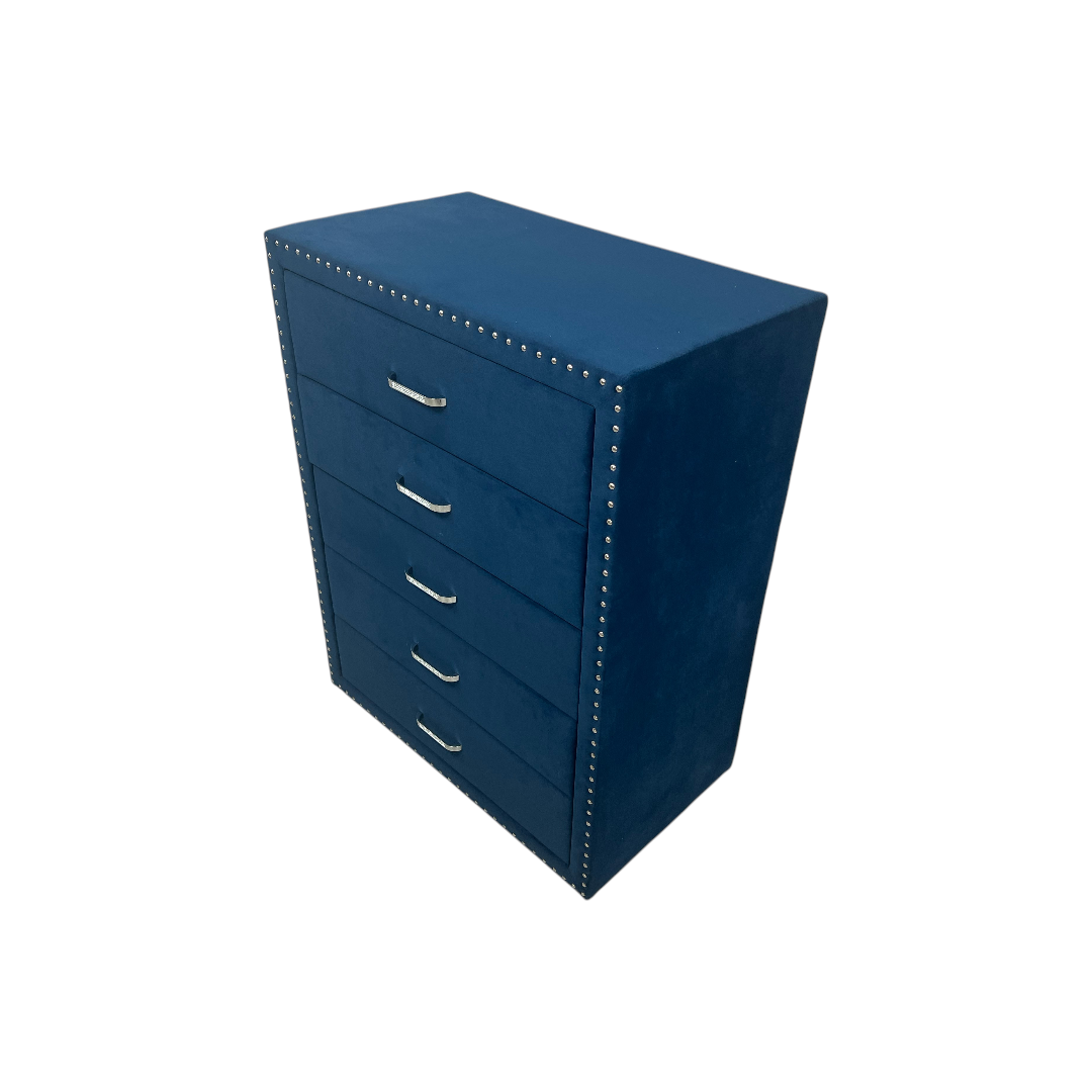 Coaster Furniture Melody 5-drawer Bedroom Chest Pacific Blue