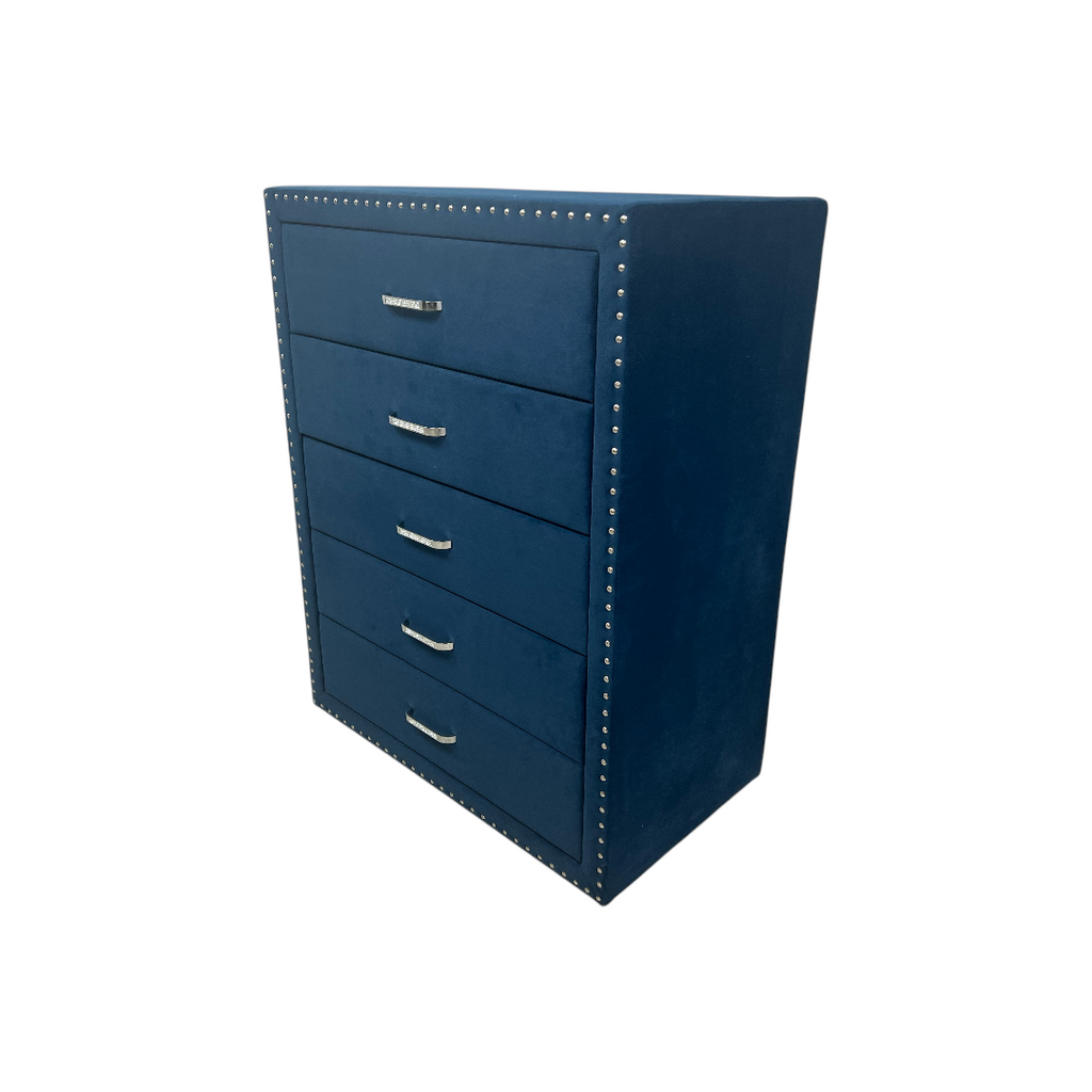 Coaster Furniture Melody 5-Drawer Bedroom Chest Pacific Blue