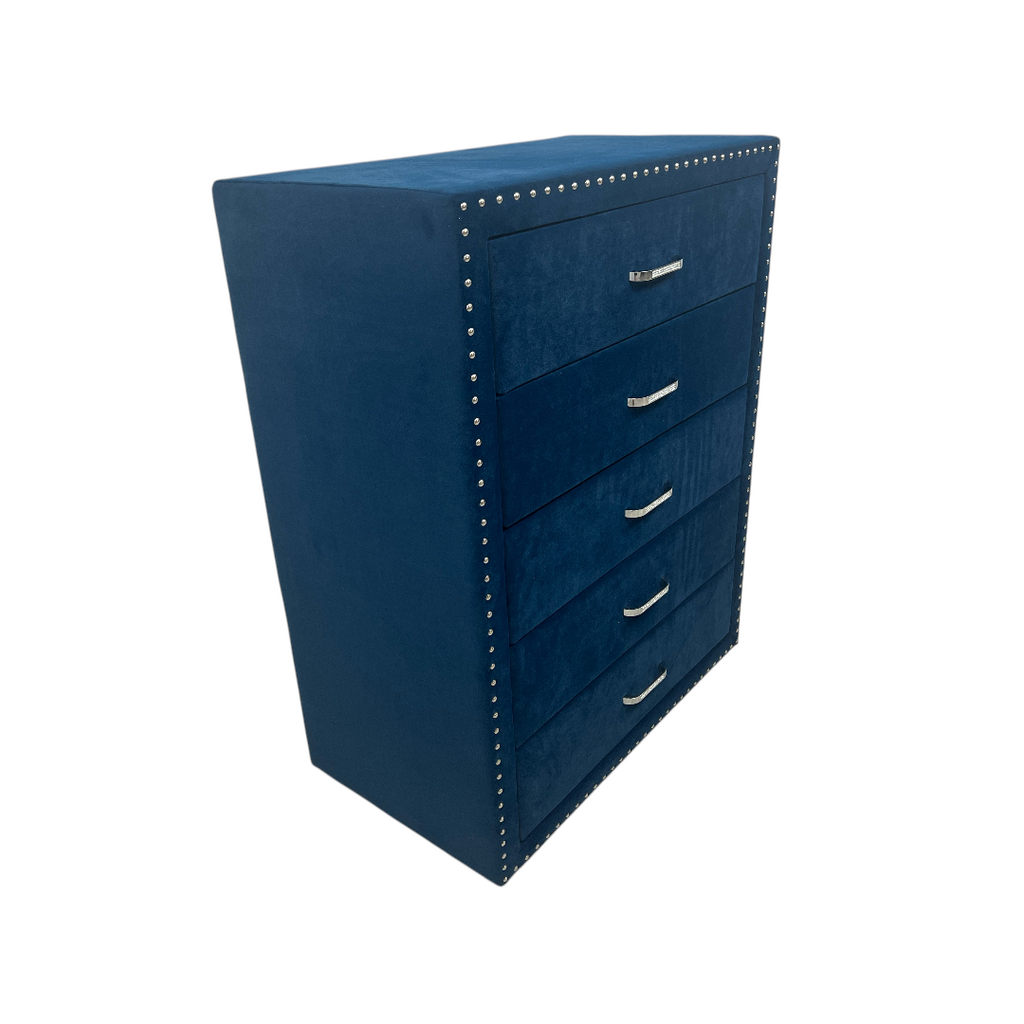 Coaster Furniture Melody 5-Drawer Bedroom Chest Pacific Blue