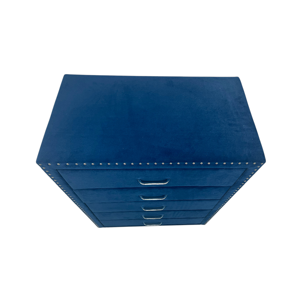 Coaster Furniture Melody 5-Drawer Bedroom Chest Pacific Blue